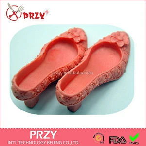 PRZY diy baking tool 3d sexy high-heeled shoes cake silicone mold chocolate mould High heels silicone mold