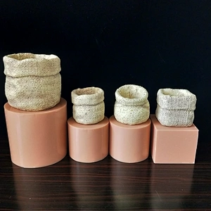 4 sizes optional creative flower pot silicone mold