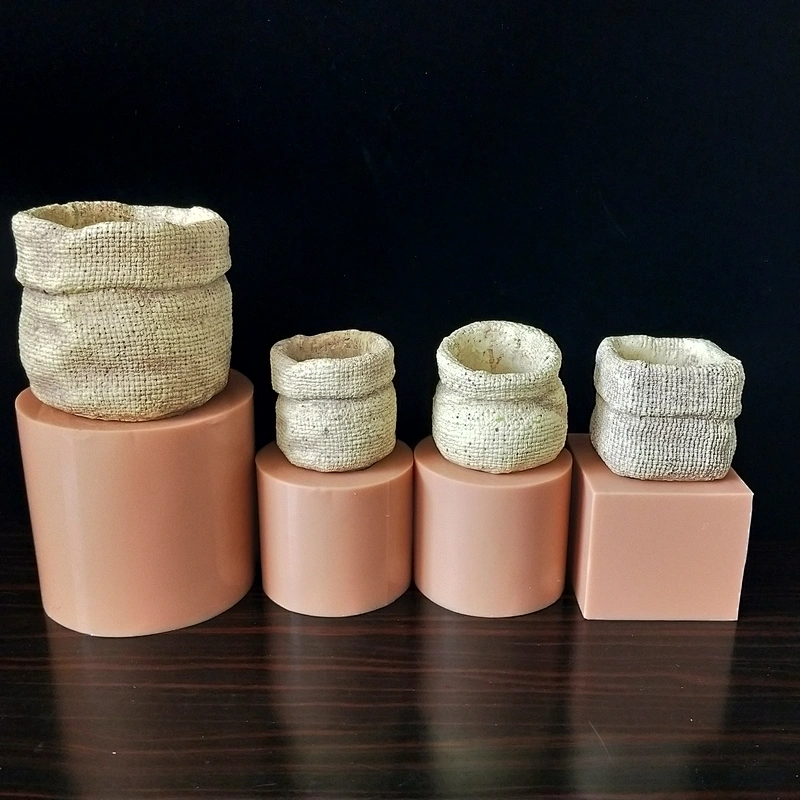 4 sizes optional creative flower pot silicone mold