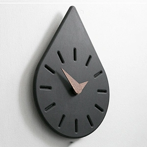 S9098 Water drop design wall clock concrete molds Home furnishing handmade silicone molds