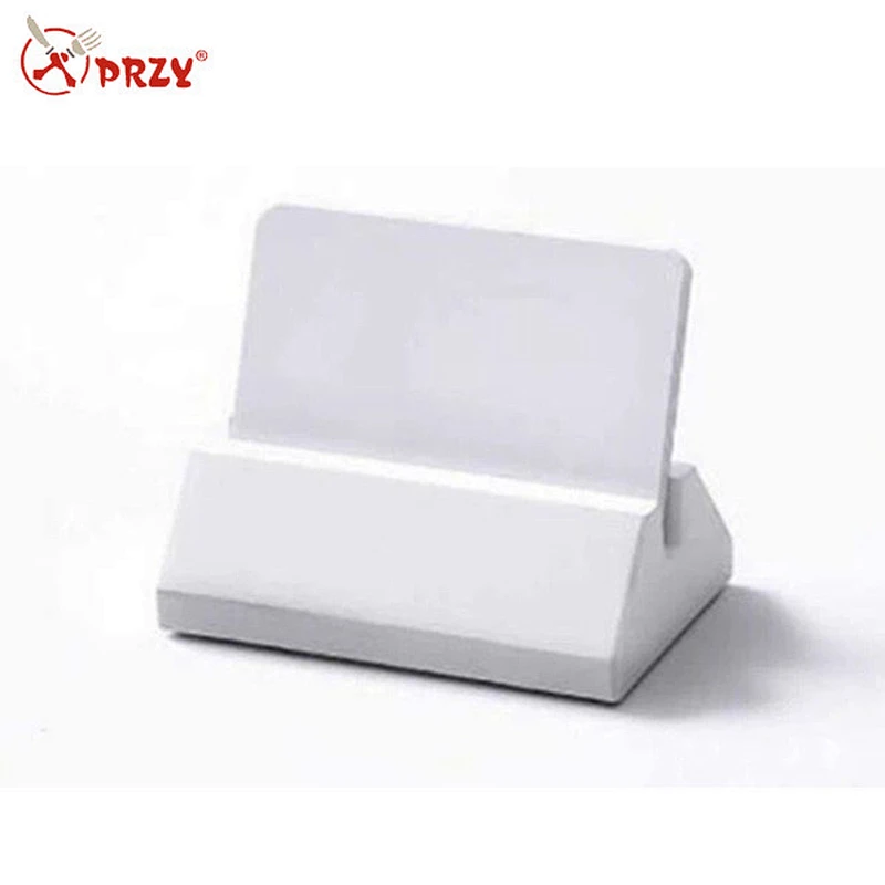 Silicone mold office desktop cement business card storage folder