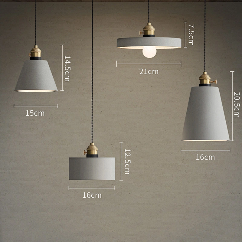 S9190 Pendant lamp shade silicone mold Concrete lampshade molds DIY home furniture molds