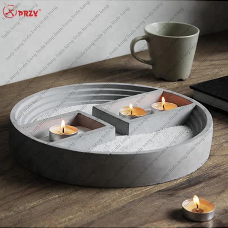 Europe Style simple home cement Craft Mould silicone Cement retro Roman Concrete Flower Pot Silicone Molds