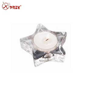 Cement concrete glass star candle holder silicone mold