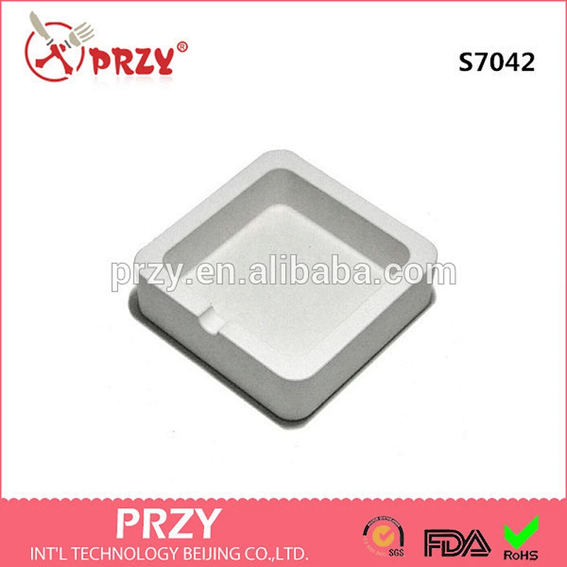 S7042 Creative Cement concrete ashtray silicone soap mold