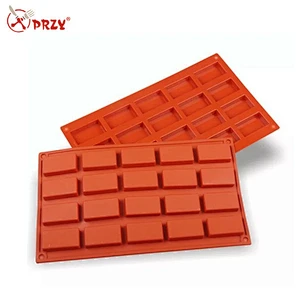 20 cavity rectangular silicone mold aromatherapy tablet mould