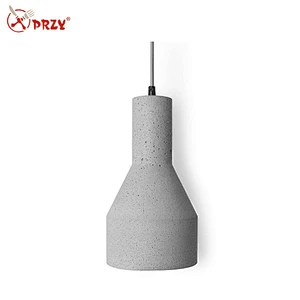 Cement lamp industrial style silicone mold
