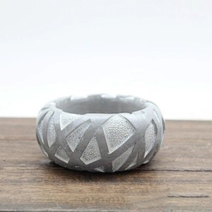 S9074 silicone mold planter Bird's Nest flower shape pots molds muti-meat pot mould 3d vase mold handmade moulds