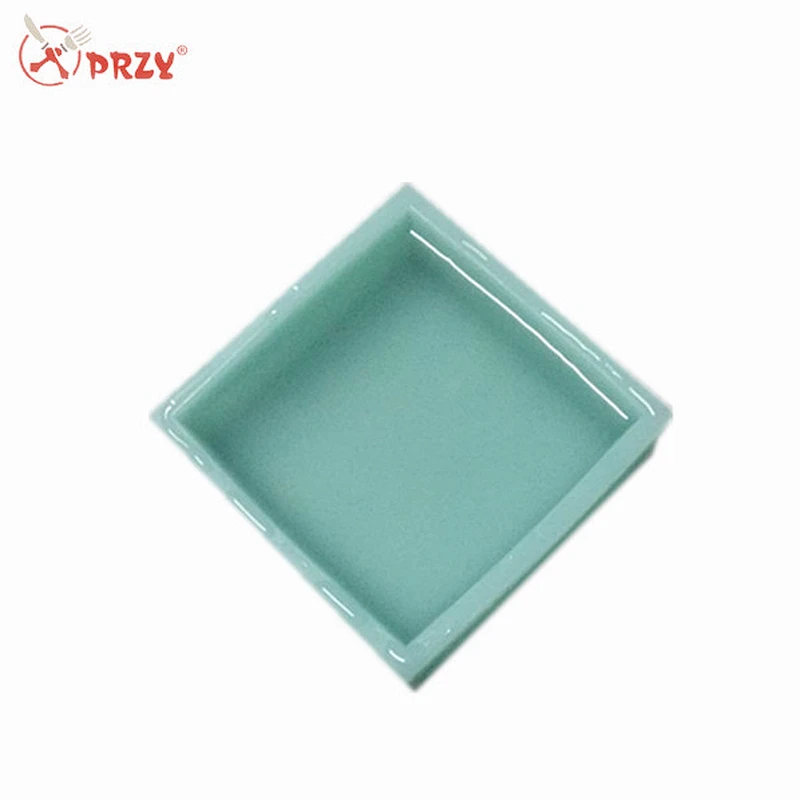 Square soap mould resin plaster silicone mold