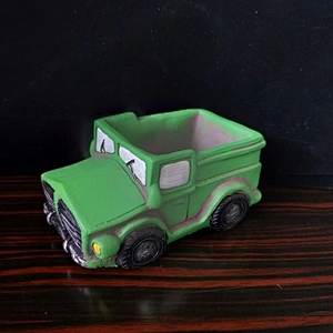 Plant potted desktop decoration decoration car flower pot silicone mold