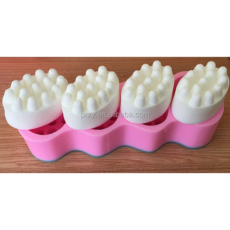PRZY Massage silicone soap molds ,custom soap mold, handmade soap molds
