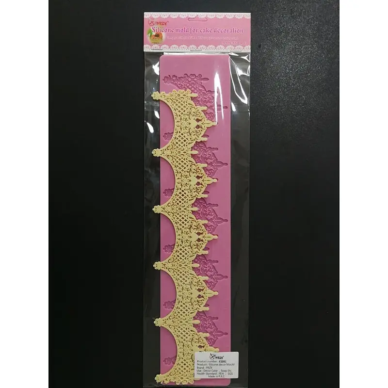 New Arrival Silicone Lace Mat Fondant Mold for Baking Wholesale Price Support Small Order
