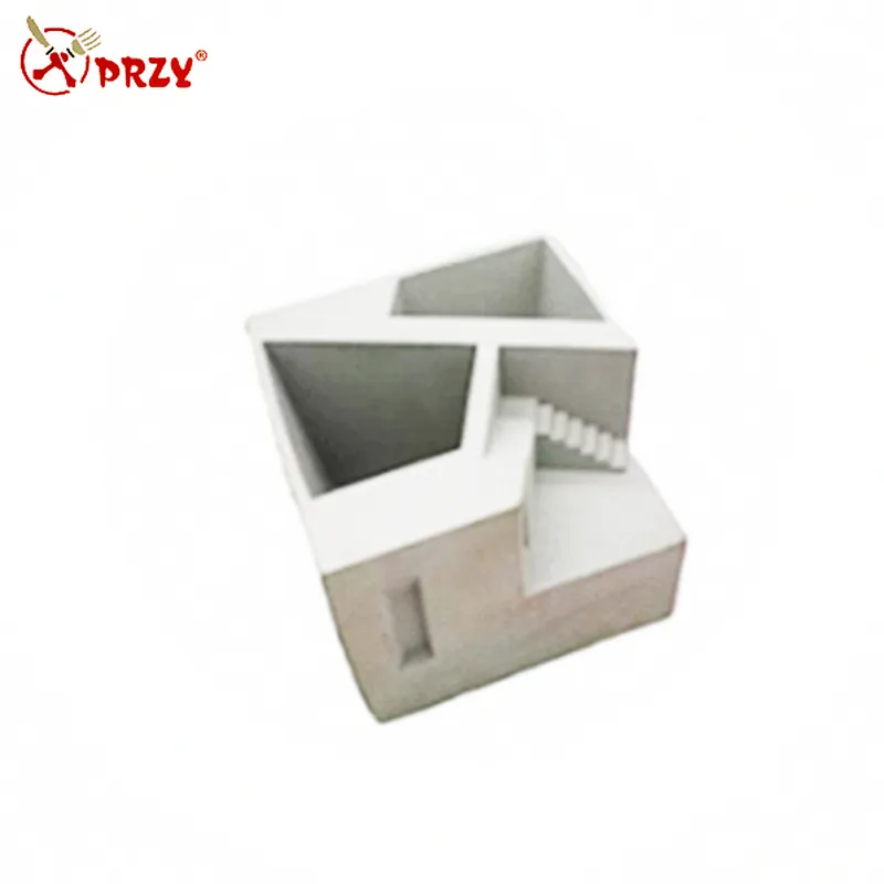 Staircase cement pen holder ladder series silicone mold