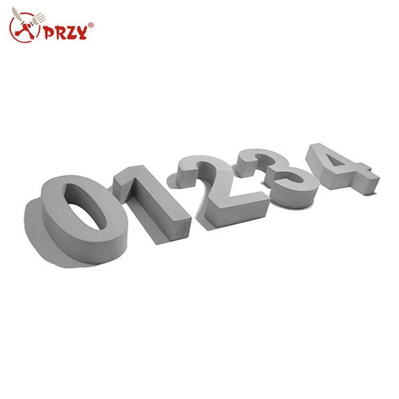 Silicone mould for cement digital home decoration
