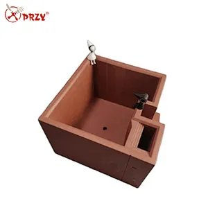 Cement ladder pen holder concrete flower pot silicone mold