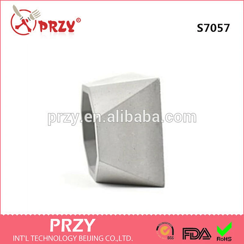 S7057 Concrete potted cement pots mold Silicone moulds for plant pot