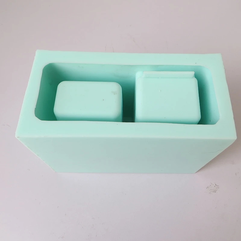 Desktop decoration pen holder cement storage container silicone mold