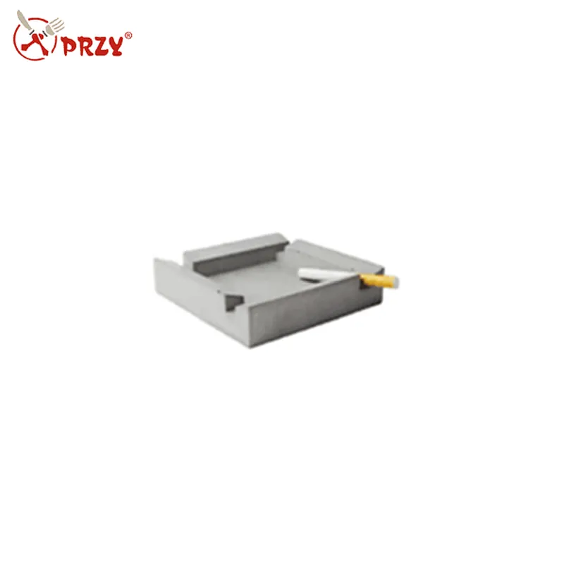 Cement concrete ashtray household decoration silicone mold