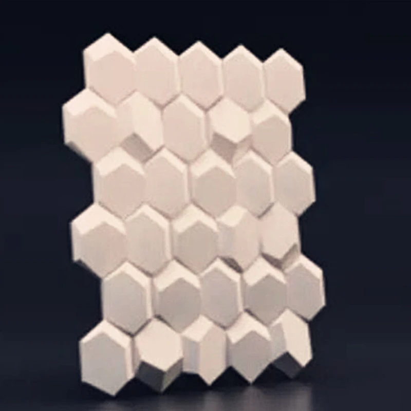 Honeycomb wall decorative brick concrete silicone mold