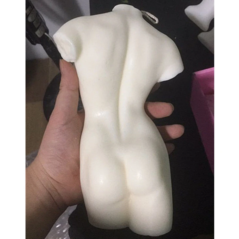 American style 3D Female body Candle molds  handmade Body soap silica mold Aroma stone human statue  crafts Molds resin