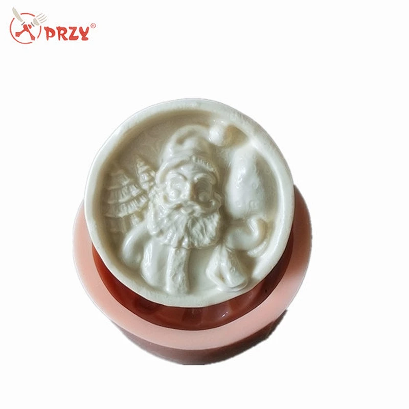 Christmas Series Santa Soap Silicone Mold