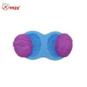 Easter Day dinosaur egg shape silicone mold for cake decoration