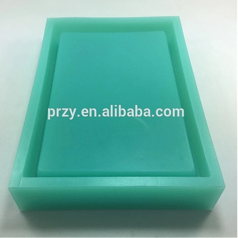 Rectangular cement tray home decoration silicone mold
