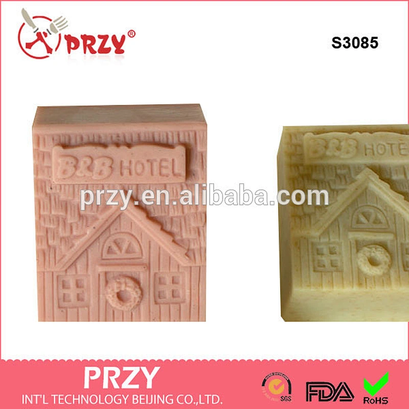 S3085 B&B Hotel Silicone Soap Mold handmade soap silicone mold