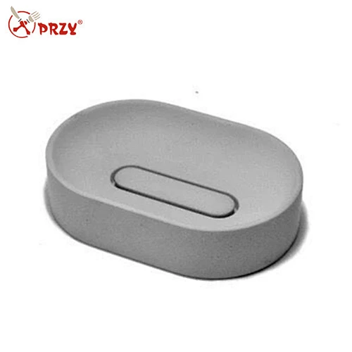 Square rectangular cement soap box silicone mold