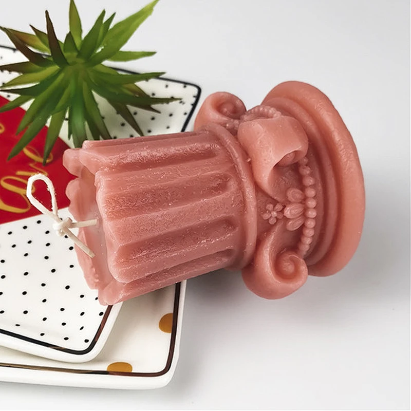 Candle mould candlestick silicone soap mold