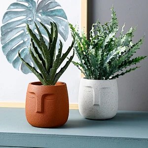 Cement flower pot Molds Handmade Succulent Planters Pot molds Silicone for Concrete Candle holder silica Mold