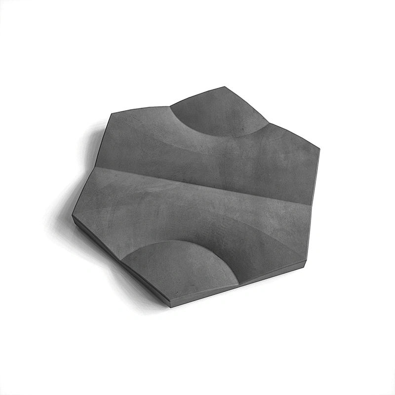 Hexagonal cement wall tile decorative silicone mold