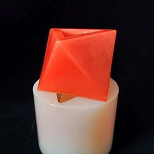 Polygonal three-dimensional cement flower pot silicone mold