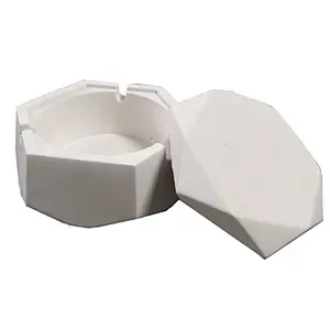 Ashtray with lid silicone mold concrete planter pot mould