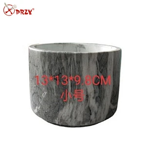 Cement flower pot 3 sizes gypsum handicraft decoration concrete silicone mold