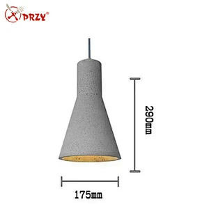 Retro cement lamp home entrance night light silicone mold