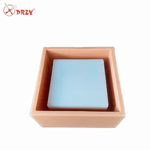 Super large flower pot cement concrete square plant potted silicone mold
