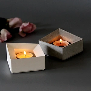 PRZY creative nordic INS candle geometric concrete silicone mold