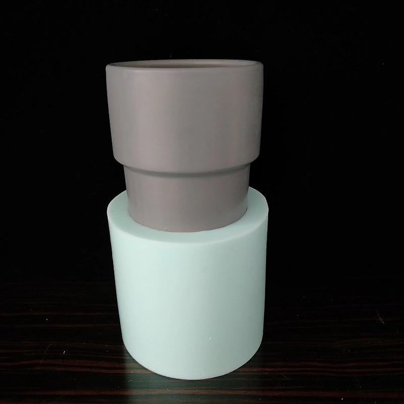 Round shape Concrete Cement Flower Pot DIY Creative Green Plant silicone mold