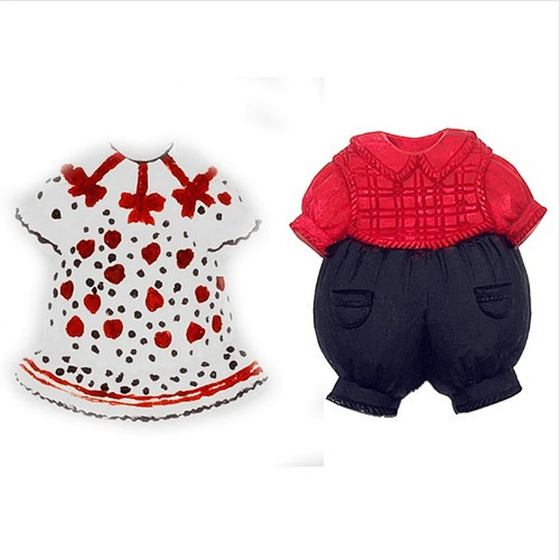 Mini Baby Sweater Aroma Gypsum DIY Fragrance Wax Fondant Silicone Mould