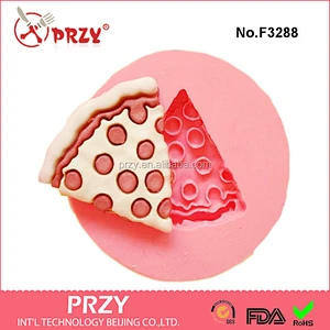Pizza mold for fondant food grade GOOD silicone mold cake decora mold