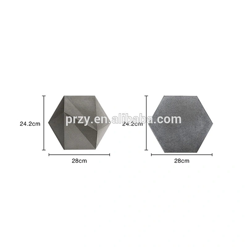 S9144 silicone plate molds TV background 3D wall brick molds  concrete  molds