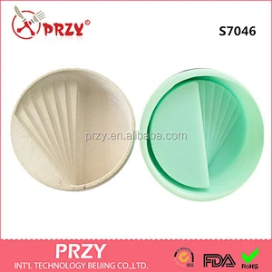 S7046 Flower pot Cement concrete planter shape silicone soap mold