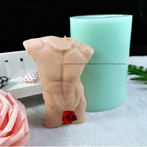New 3D  Female body Candle mold Male Body soap silica Molds  human Statue Plaster crafts molds  Resin