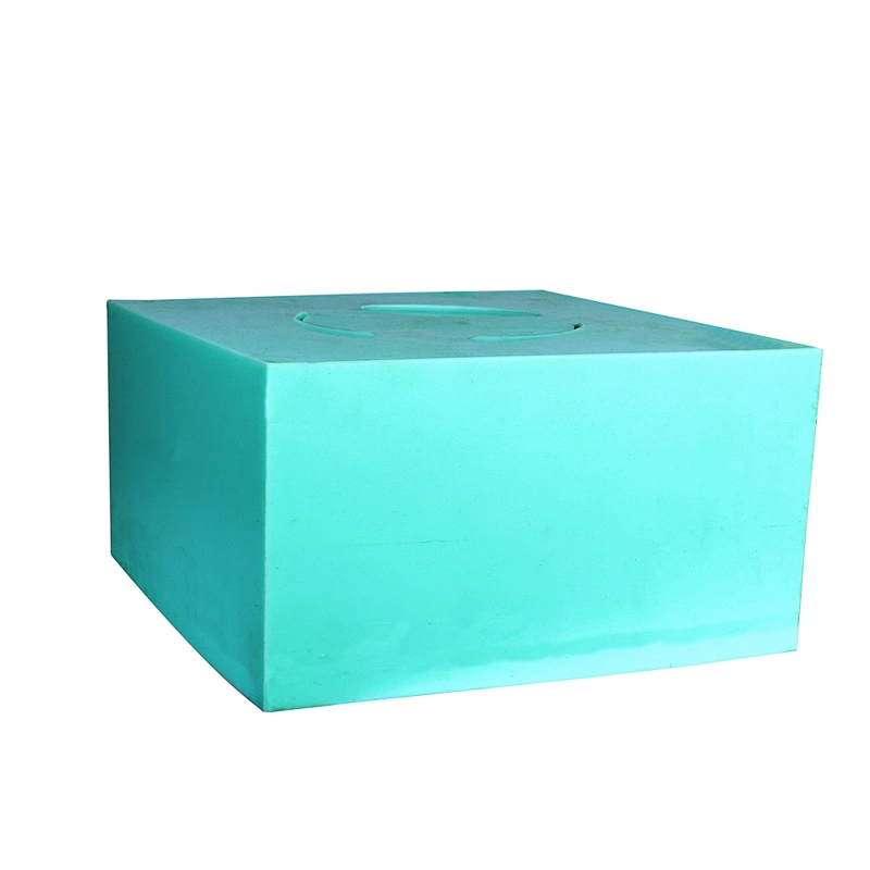New Arrival home decoration big resin Trapezoid Shape flower pot silicone mold for planter