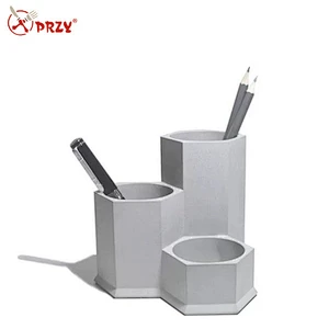Concrete Creative Pen Holder Storage Box Dresser Jewelry Box Silicone Mould