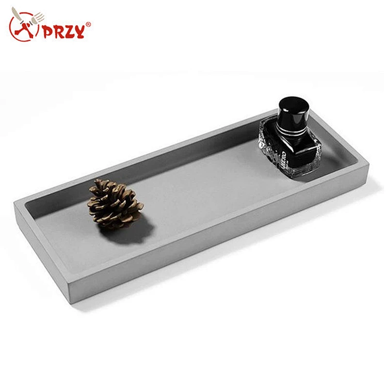 Tray decoration storage tea tray fruit tray silicone mold