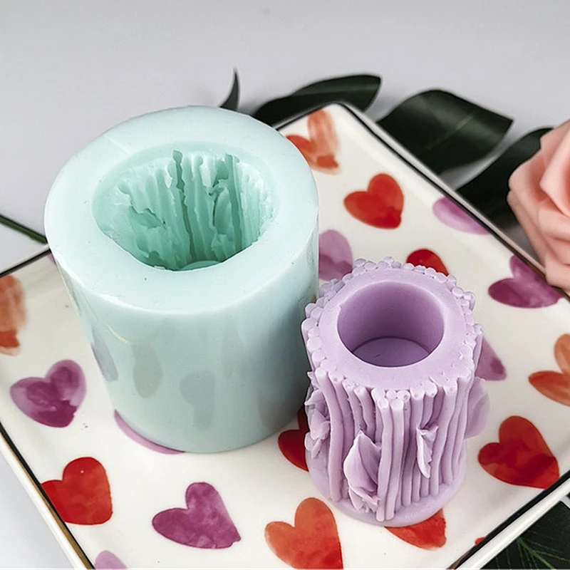 Vase flower shape desktop decoration silicone mold