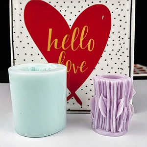 Vase flower shape desktop decoration silicone mold
