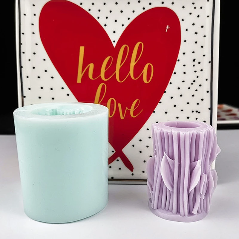 Vase flower shape desktop decoration silicone mold